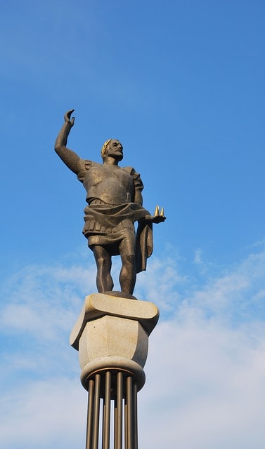 Philip of Macedon statue