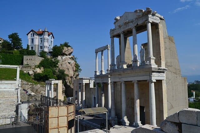 roman theater things to do in Plovdiv Bulgaria 