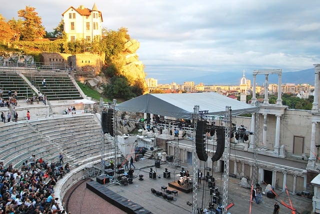 roman theater Plovdiv Bulgaria