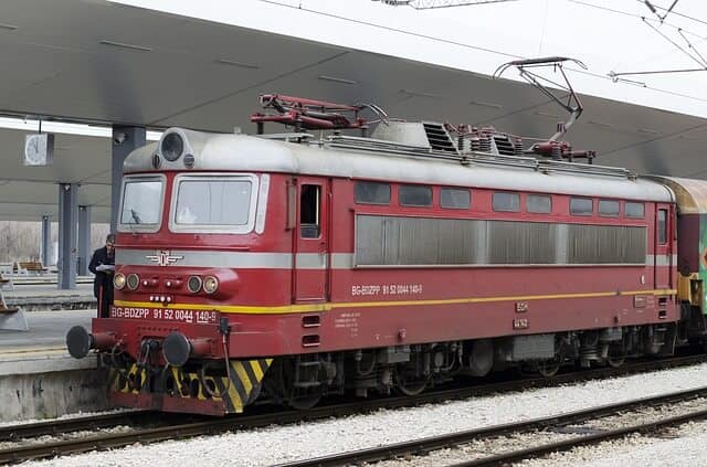 Bulgarian red train