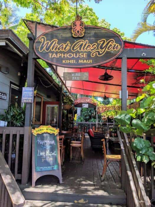 What Ales You bar best maui nightlife