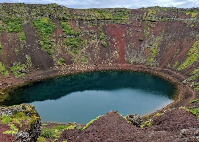 volcanic crater