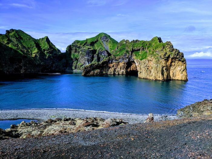 cliffs and ocean