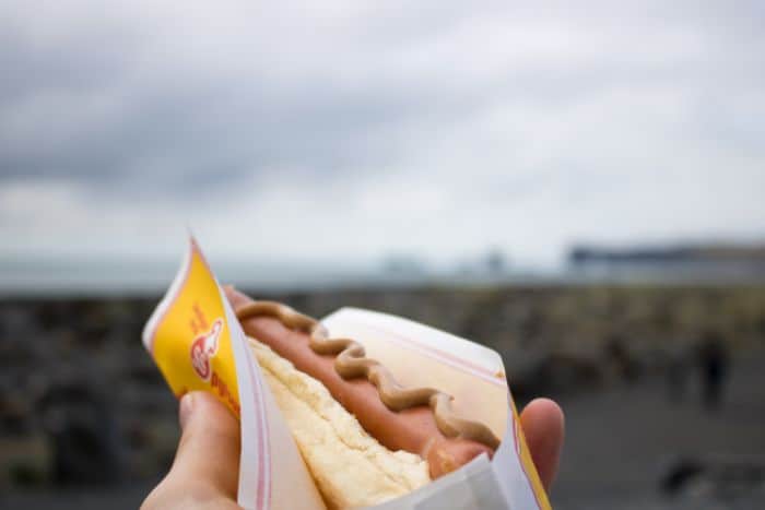 hot dog in iceland Travel to Iceland on a Budget