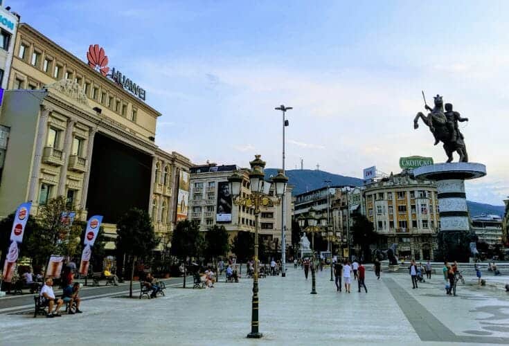 Macedonia Square - Things to do in Skopje